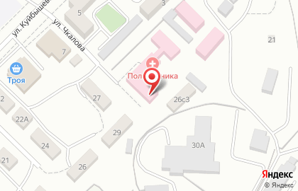 Узловая поликлиника РЖД-Медицина на карте