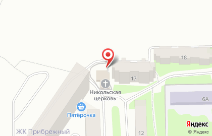 Церковь св. Николая Чудотворца на Октябрьской улице на карте