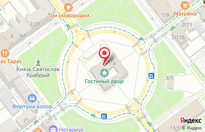 Ресторан славянской кухни Куманец на карте