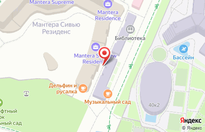 Киоск курортных товаров на Олимпийском проспекте на карте