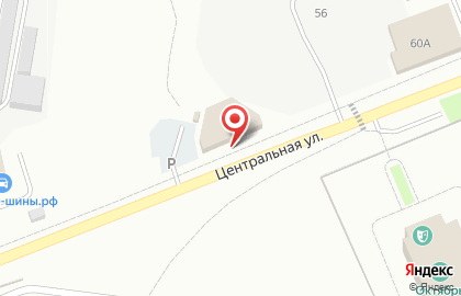 Универсам Пятёрочка на ​Центральной на карте
