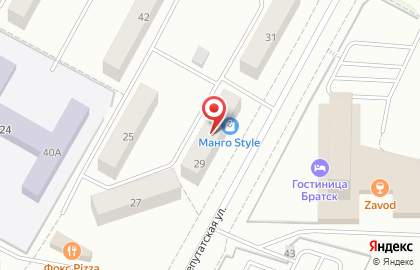 Торгово-производственная компания Манго Style на Депутатской улице на карте