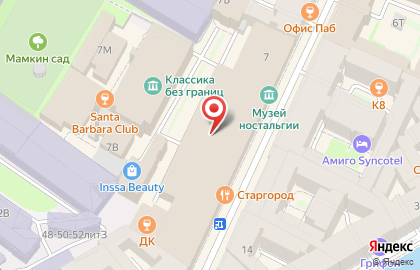 Пространство FREEDOM на карте