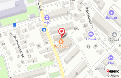 Салон мебели Командор на улице Грибоедова на карте