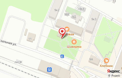 Фирменный магазин Ермолино на Вокзальной улице на карте