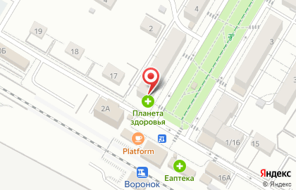 Аптека Планета Здоровья на улице Пушкина в Щёлково на карте