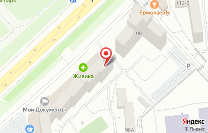 Ремонтная мастерская Заречная на улице Щербакова на карте