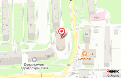 ТЦ Купеческий на улице Скворцова на карте