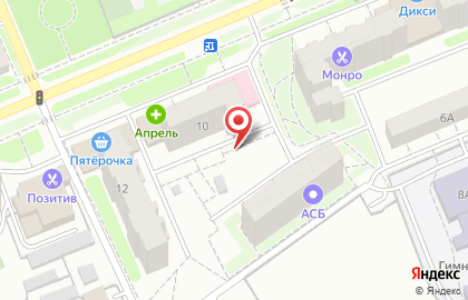 Киоск по продаже печатной продукции, г. Чехов на улице Чехова на карте