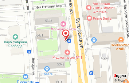 Серебряный мир на Дмитровской на карте