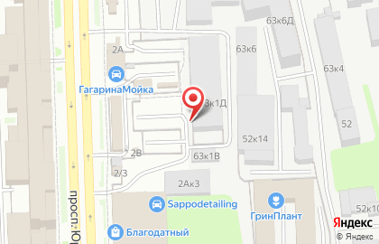 Торговая компания Униор Профешнл Тулз на Благодатной улице на карте