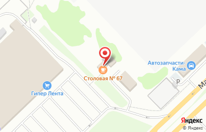 Столовая №67 комбинат здорового питания на карте