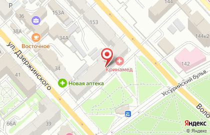 Агентство недвижимости Новая квартира на Волочаевской улице на карте