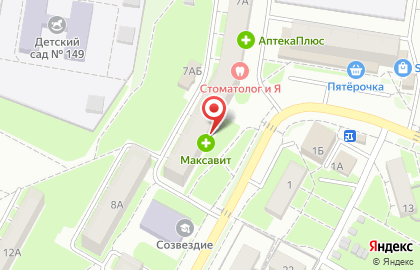 Магазин игрушек Пеликан в Автозаводском районе на карте