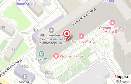 Мини-маркет в Кочновском проезде на карте