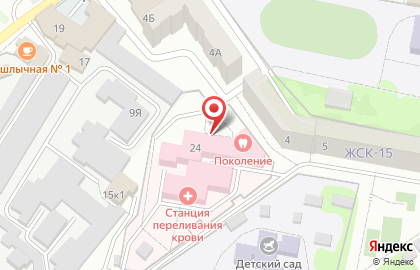 Столовая в Белгороде на карте