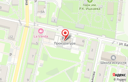 Азнакаевская городская прокуратура на карте