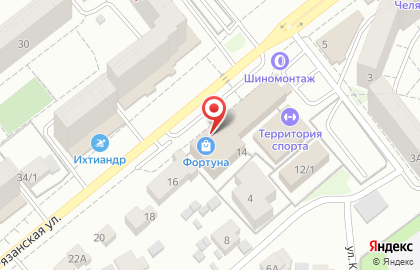 Фотостудия Оксаны Рязановой в Курчатовском районе на карте