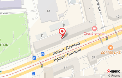 Продуктовый магазин в Екатеринбурге на карте
