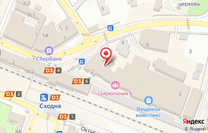 Добродар на Первомайской улице на карте