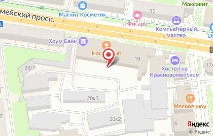 Магазин женской одежды Trendy shop на Красноармейском проспекте на карте