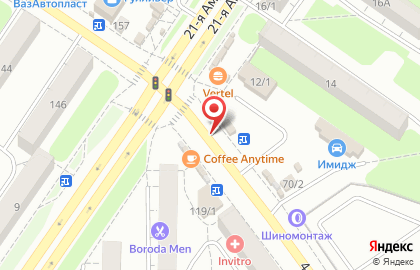 Сервисный центр Pedant.ru на 21-й Амурской улице на карте