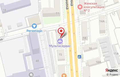 Магазин Карусель на проспекте Ленина на карте