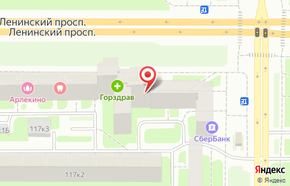 Магазин инженерной сантехники Веста Трейдинг на Ленинском проспекте на карте