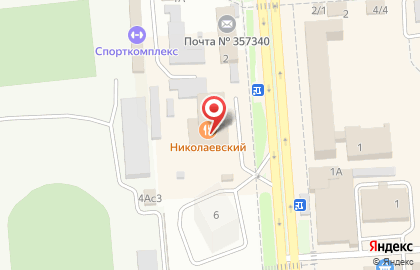 Ресторанно-гостиничный комплекс Николаевский на карте