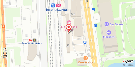 Студия эстетики тела LPG LAB на Люблинской улице на карте