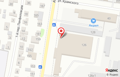 Магазин тканей для штор и текстиля для дома в Октябрьском районе на карте