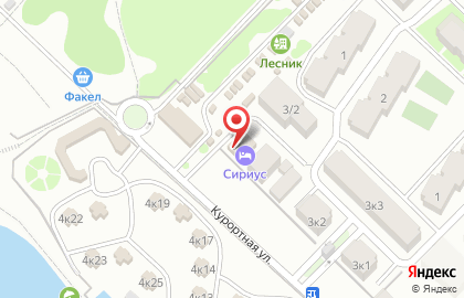 Гостевой дом Южный полюс на карте