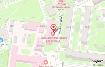 Поликлиника # 23 на карте