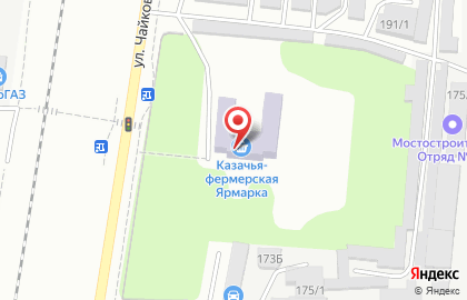 Школа №17 г. Благовещенска на улице Чайковского на карте