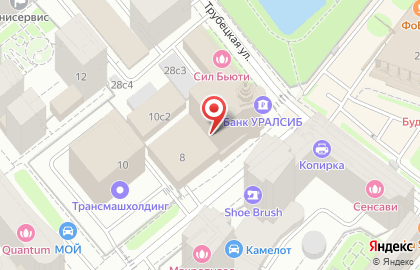 Банк УРАЛСИБ в Москве на карте