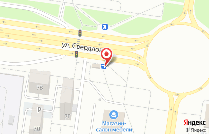 Магазин пива в Автозаводском районе на карте