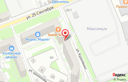 Магазин мебели и мебельной фурнитуры, ИП Чугунов В.Н. на карте