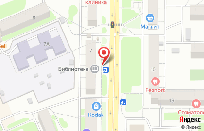 Магазин цветов на улице Гагарина 7/1 на карте