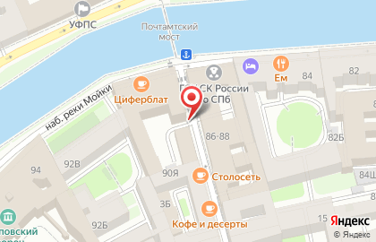 Фемида на карте
