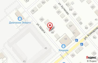 Магазин хозяйственных товаров Диапазон на карте