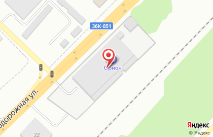 Центр складского хранения Орион на карте