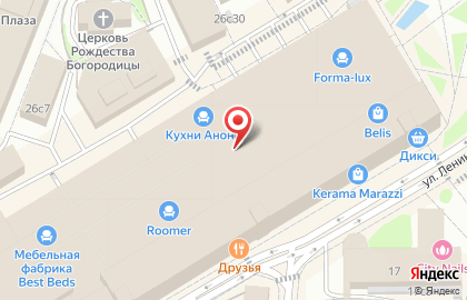Интерьерный салон Lifestyle UNICO на метро Автозаводская на карте