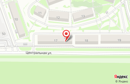 Бавария на Центральной улице на карте