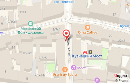 Мастерская Золотой Ключик на улице Рождественка на карте
