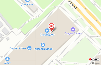 Компания Матрас.ру на Московском шоссе на карте
