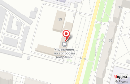 Управление по вопросам миграции УМВД России по Тверской области в Твери на карте