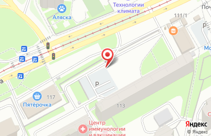 Автостоянка в Перми на карте