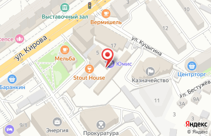 Галстук на улице Кирова на карте