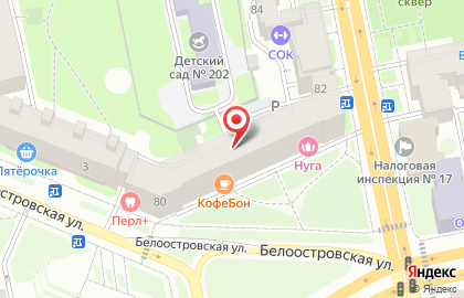 Служба Памяти в Выборгском районе на карте