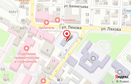 Детский сад №29 в Советском районе на карте